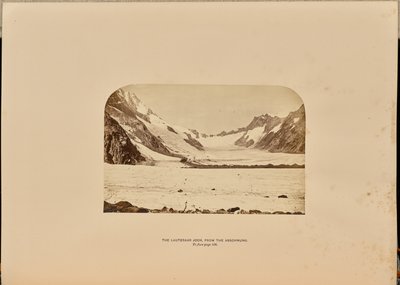 Het Lauteraar Joch van de downswing door Ernest H. Edwards