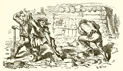 De landbouwer en zijn zonen door Ernest Henry Griset
