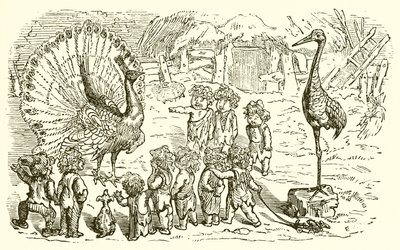 De Pauw en de Kraanvogel door Ernest Henry Griset