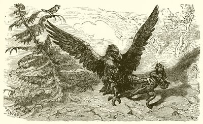 De mus en de haas door Ernest Henry Griset