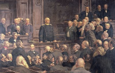 Conferentie van de Duitse Rijksdag op 6 februari 1888, 1896 door Ernest Henseler
