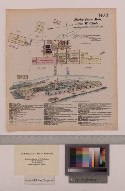 Marley Papierfabrieken, Maryland, Hexamer Algemene Onderzoeken, 1880 door Ernest Hexamer