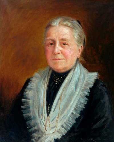 Mevrouw Mary Anna Foster door Ernest Higgins Rigg