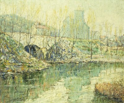 Vroege Lente door Ernest Lawson