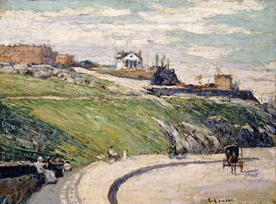 Hoofdkwartier van George Washington - Het Morris-Jumel Mansion door Ernest Lawson