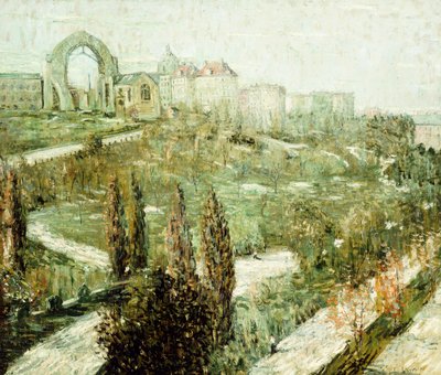 Morningside Heights door Ernest Lawson