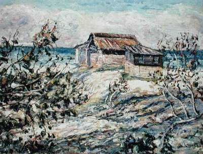Ocean Shack, Key West, Florida door Ernest Lawson