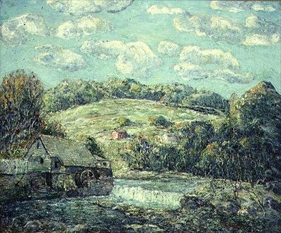 De Oude Molen, Wilton, Connecticut door Ernest Lawson