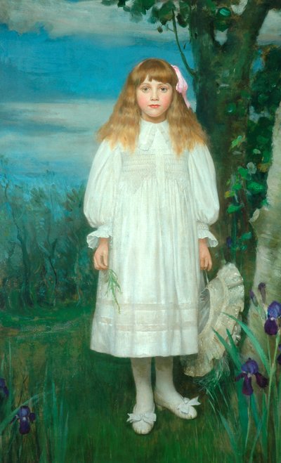 Miss Catherine Howard, c.1904 door Ernest Leopold Sichel