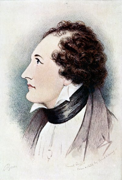 Lord Byron, Anglo-Schotse dichter door Ernest Lloyd
