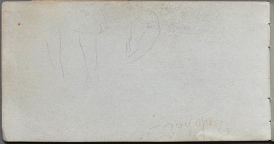 Schetsboek, pagina 02: Studies van benen door Jean Louis Ernest Meissonier