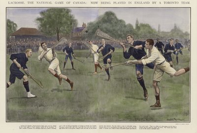 Lacrosse door Ernest Prater