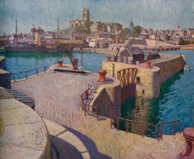 Penzance, ca. 20e eeuw door Ernest Procter