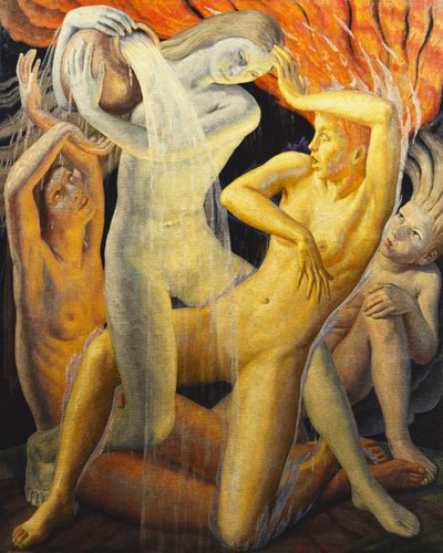 De Vier Elementen, 1928 door Ernest Procter