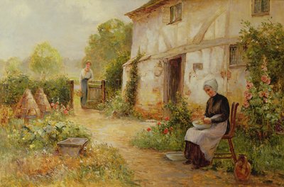 Aardappelen Schillen door Ernest Walbourn