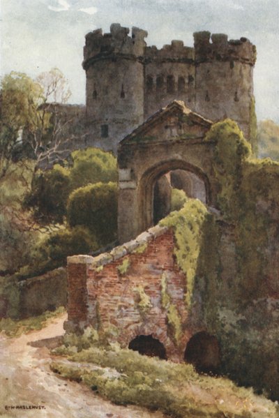 Carisbrooke Castle door Ernest William Haslehust