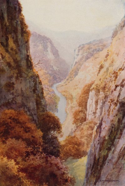 Dovedale door Ernest William Haslehust