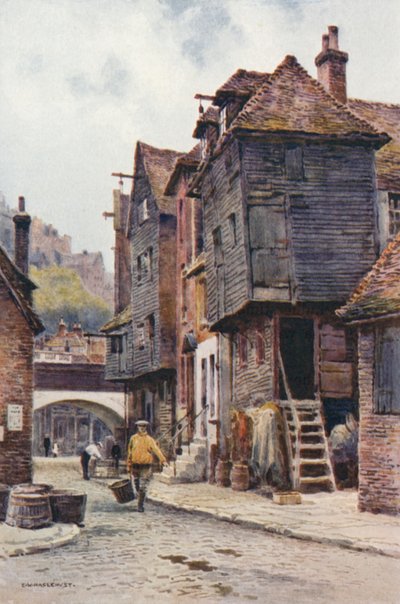 Visserswijk, Folkestone door Ernest William Haslehust