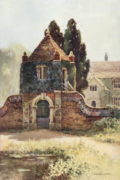 Poort, Poxwell Manor House door Ernest William Haslehust