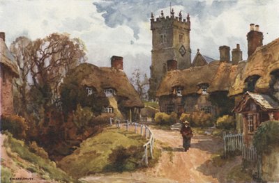 Godshill door Ernest William Haslehust