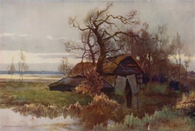 Oude Boothuizen, Barton Broad door Ernest William Haslehust