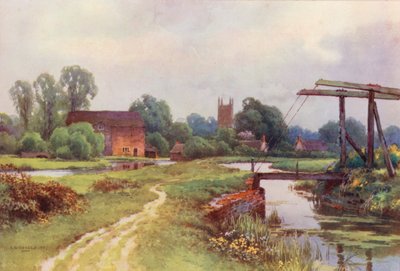 Rivier de Theems: Cricklade door Ernest William Haslehust