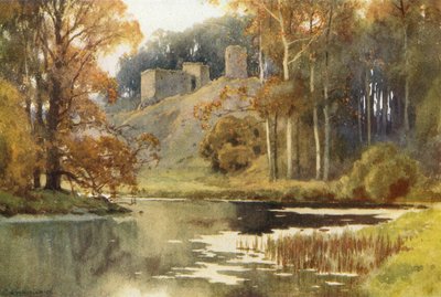 Roxburgh Kasteel door Ernest William Haslehust
