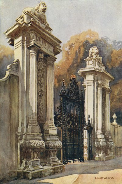 De Leeuwenpoort door Ernest William Haslehust