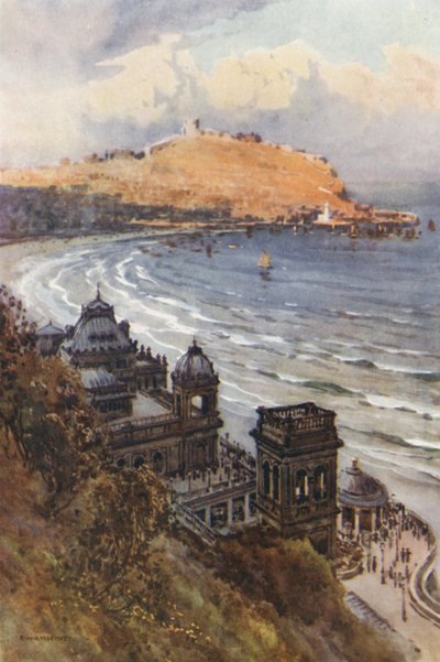 De Spa en South Bay door Ernest William Haslehust