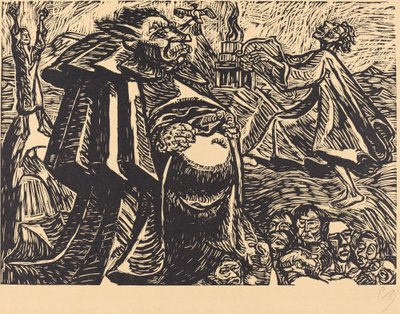 God Buik, 1921 door Ernst Barlach