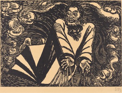 De Eerste Dag, 1920 door Ernst Barlach