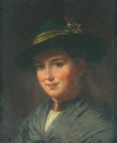 Een boerenmeisje door Ernst Bosch