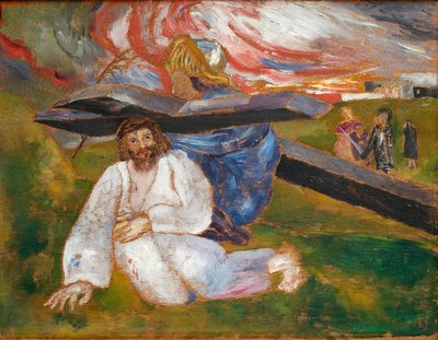 Christus door Ernst Josephson