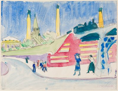  door Ernst Ludwig Kirchner