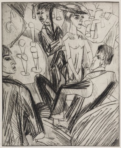 door Ernst Ludwig Kirchner