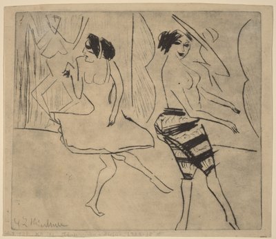  door Ernst Ludwig Kirchner