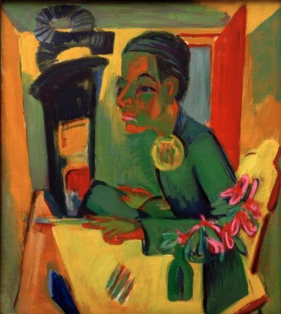 De schilder door Ernst Ludwig Kirchner