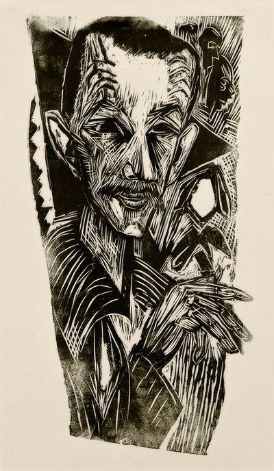 De Theosoof door Ernst Ludwig Kirchner