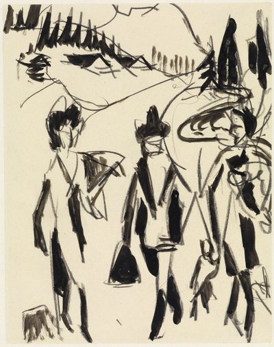  door Ernst Ludwig Kirchner