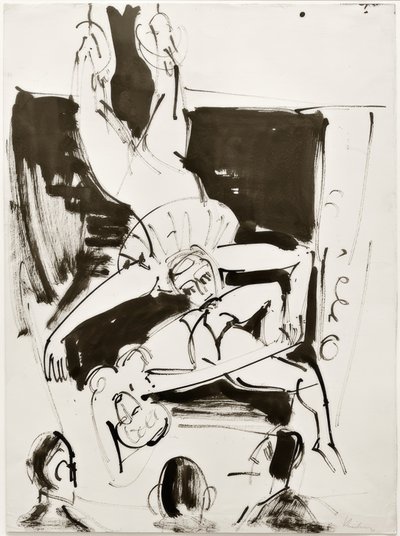 Varieté door Ernst Ludwig Kirchner