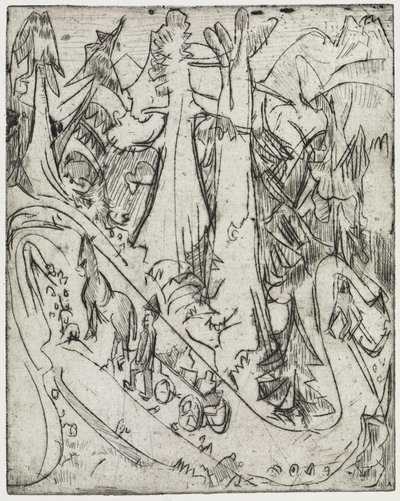  door Ernst Ludwig Kirchner