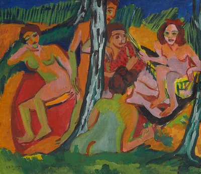  door Ernst Ludwig Kirchner