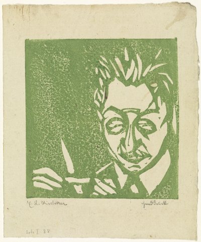  door Ernst Ludwig Kirchner