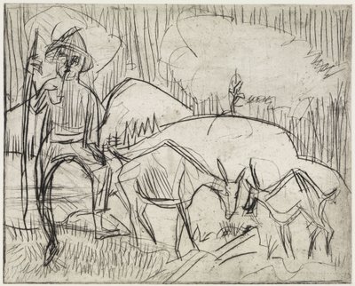  door Ernst Ludwig Kirchner