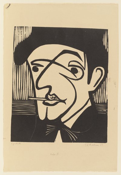  door Ernst Ludwig Kirchner