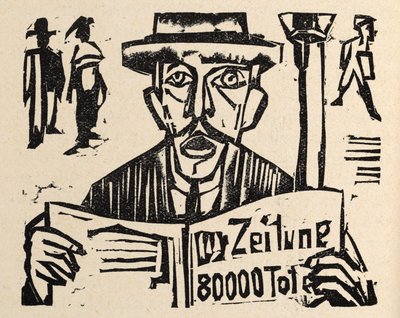 door Ernst Ludwig Kirchner