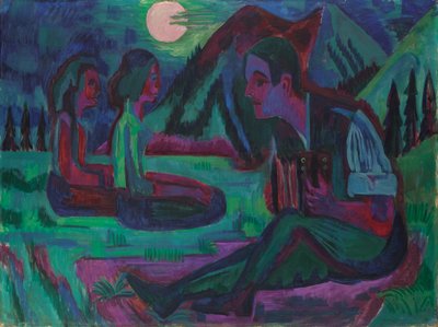  door Ernst Ludwig Kirchner