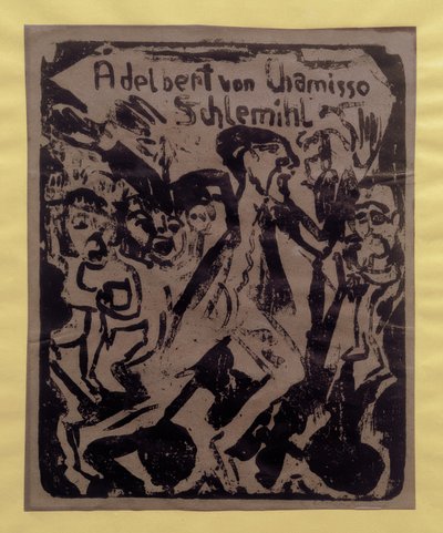 Peter Schlemihl omslag door Ernst Ludwig Kirchner