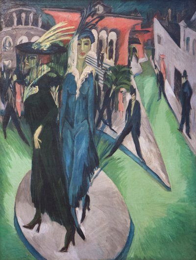  door Ernst Ludwig Kirchner