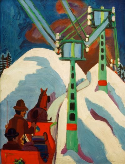 Sleerit door Ernst Ludwig Kirchner